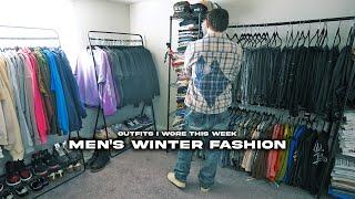 Winter Outfits I Wore This Week | Men's Streetwear Fashion 2025