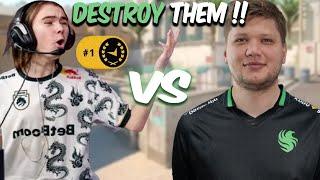 donk vs s1mple - VERY SERIOUS FACEIT MATCH !!