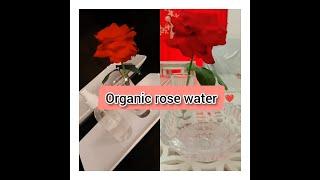 organic rose water# organic remedy              home made rose water   percent pure.|| Rose water