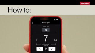 SRAM Eagle Transmission | How to: Fine tune using AXS App MicroAdjust