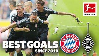 Top 10 Best Goals • FC Bayern München vs. Borussia Mönchengladbach