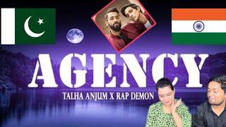 Talha Anjum X Rap Demon - AGENCY Reaction Video By kanishaReact || #youngstunners