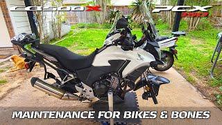 Mending Bikes & Bones // Honda CB500X & PCX150 Rebuilds