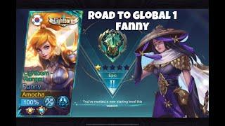 WAY TO GLOBAL FANNY | Mobile Legends