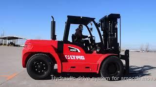 Reliable Power System- LTMG 10 Ton Diesel Forklift  FD100