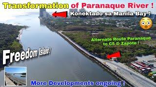 Rehabilitation ng Paranaque River ! Dito dadaan ang Lrt 1 Cavite Extension!Freedom Island Manila Bay