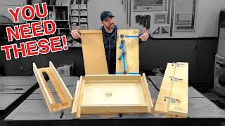 5 DIY Woodworking Sleds And Jigs You Need In Your Shop!