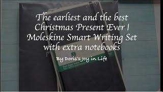 The earliest and the best Christmas Present Ever | Moleskine Smart Writing Set with extra notebooks