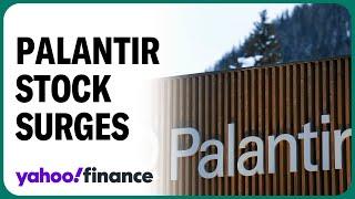 Palantir earnings shine a light on dark day for tech stocks