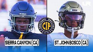 Sierra Canyon (CA) vs. No. 5 St. John Bosco (CA)