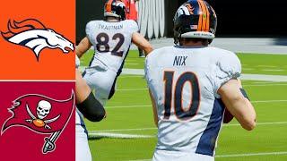 Broncos vs Buccaneers l Week 3 2024 Season (Madden 25 Rosters) l 4K Madden 24 PS5 Simulation