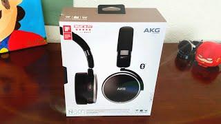 AKG N60 WIRELESS HEADPHONES Unboxing And Review