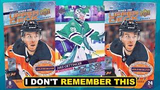 WHAT HAPPENED TO THIS CROP?!? - 2020-21 Upper Deck Series 1 Hockey Hobby Box Break x2