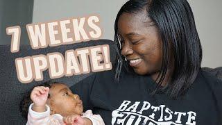 BABY UPDATE! BIRTH STORY & 7 WEEK UPDATE
