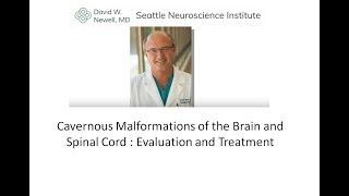 CAVERNOUS MALFORMATIONS OF THE BRAIN AND SPINAL CORD