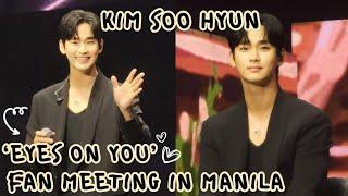Kim Soo Hyun Eyes On You Fan Meeting in Manila 2024