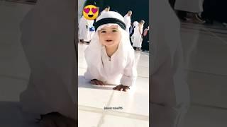 Cute baby in makkah  #shorts #viral #islam #youtubeshorts