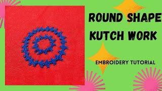 Kutch Work Round Shape #7