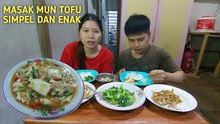 MASAK MUN TOFU YANG ENAK MAKAN PAKAI IKAN ASIN, BISA NAMBAH NASI TERUS