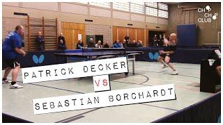 Patrick Decker vs. Sebastian Borchardt (TTS Borsum X Füchse Berlin | Regionalliga Tischtennis 2019)