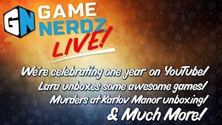Game Nerdz Live! - Anniversary Celebration, Giveaways, MTG Murders at Karlov Manor Pack Opening, …