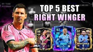 Top 5 Best Right Winger in FC Mobile | Best RW in FC Mobile | eafc24