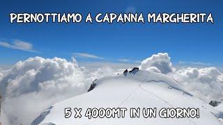 La mia prima volta sopra 4000mt, in vetta al Monte Rosa!