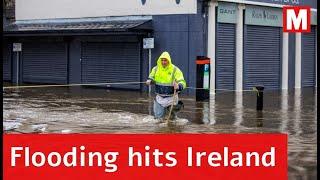 Flooding hits Newry ahead of Storm Ciaran's arrival in the UK and Ireland