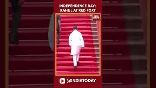 Independence Day: Lop Rahul Gandhi Arrives At Red Fort | Independence Day celebrations