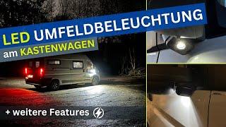 Technik UPGRADE für unseren Pössl! LED Umfeldbeleuchtung + Solarladeanschluss für KASTENWAGEN