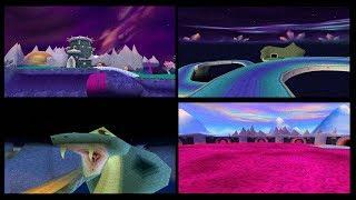 Exploring the Midnight Mountain Worlds in Spyro World Viewer