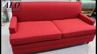 HOW TO REUPHOLSTER A SOFA/COUCH BED - ALO Upholstery