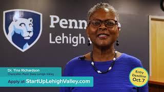 Penn State's Dr. Richardson StartUp Lehigh Valley 2022