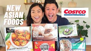 Trying COSTCO Food! 5 NEW Asian Food Products