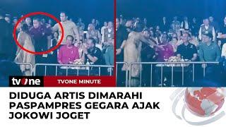 Ajak Jokowi Joget di IKN, Wanita Diduga Artis Kena Marah Paspampres | tvOne Minute