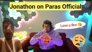 Jonathon Gaming React On Paras Official  VinitisLive #jonathan #parasofficial