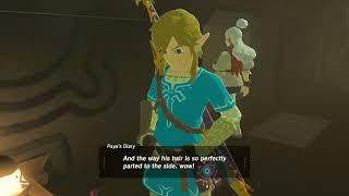 Reading paya’s diary right in front of her Botw