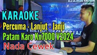 Rita Sugiarto - Peruma |Lanjut| Evie Tamala - Janji - Patam Karo [Karaoke] Kn7000- Nada Wanita