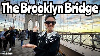 Waking on the Brooklyn Bridge, New York City #travel #newyork