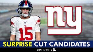 SURPRISE Giants Cut Candidates After 2024 NFL Draft | New York Giants Rumors, News