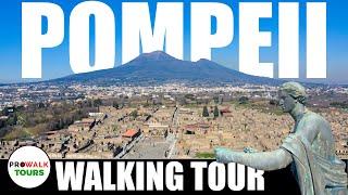 Pompeii Walking Tour - 4K60fps with Captions - Prowalk Tours
