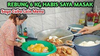 Rebung Terakhir Saya Masak Seperti Ini di Tambah Dengan Lauk Kesukaan Mboy