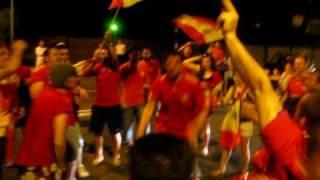 Estsport: Spanish fans in Germany after World Cup 2010 win