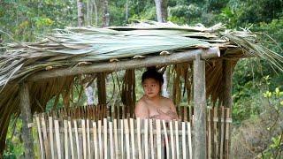 Building a bathroom with bamboo, farm building skills. farm life \ LÝ SÙNG