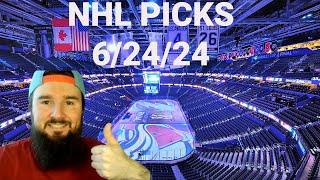 Free NHL Picks Today 6/24/24