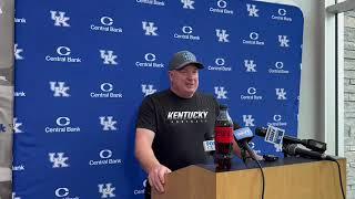 Kentucky Wildcats HC Mark Stoops - 9/26 Practice