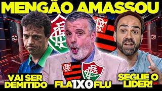 PÓS JOGO FLAMENGO 1X0 FLUMINENSE: MENGÃO AMASSOU o FLUMINENSE! "ERA PRA SER 4 ou 5" SEGUE o LIDER