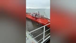 Casting off, Ship to Ship operations on Lpg carriers