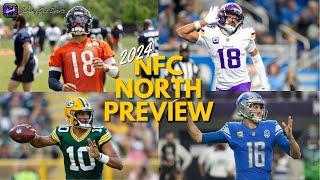 NFC North 2024 Season Preview | Lions, Packers, Bears, Vikings | Johnny Gaz Sports