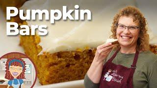 The BEST Pumpkin Bars | Pumpkin Bars with Cream Cheese Frosting